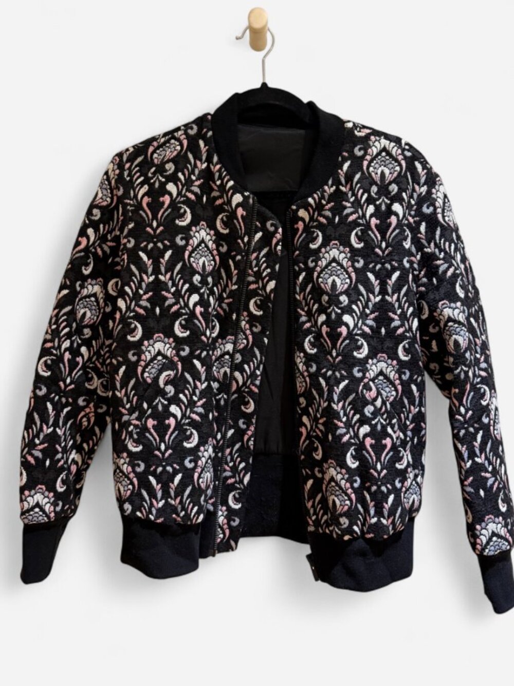 The Kooples Foliage Bomber Jacket